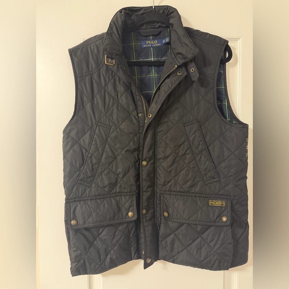 Polo by Ralph Lauren Men's Quilted Vest - Black